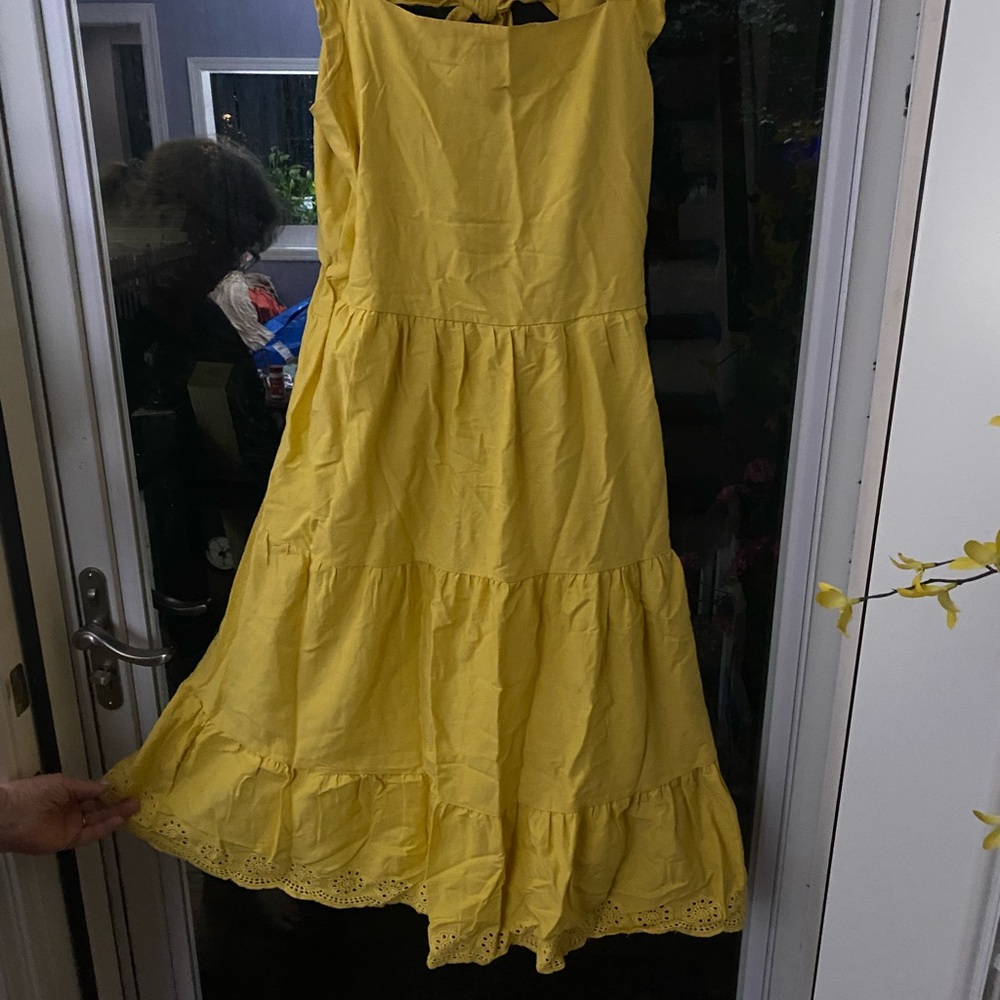 blueberi gold dress Boulevard Yellow Wedding dress